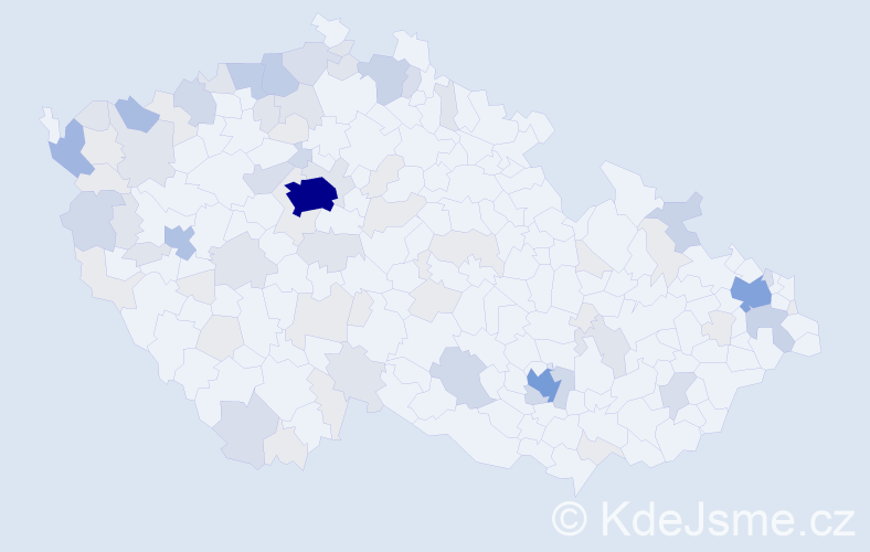 Příjmení: 'Do', počet výskytů 241 v celé ČR