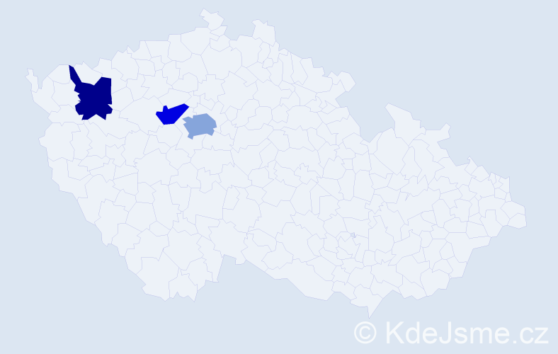 Příjmení: 'Shvedov', počet výskytů 4 v celé ČR