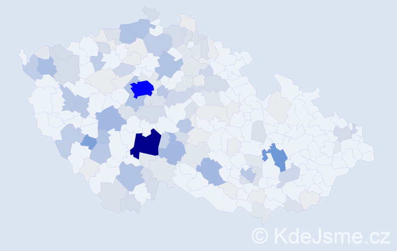 Příjmení: 'Makovec', počet výskytů 497 v celé ČR