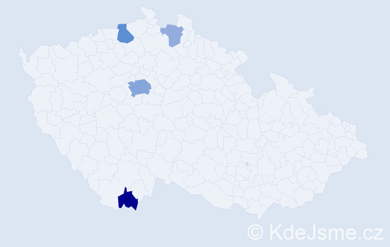 Příjmení: 'Yashchenko', počet výskytů 12 v celé ČR