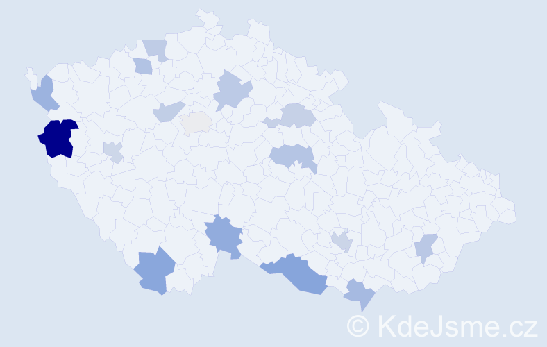 Příjmení: '"Le Quoc"', počet výskytů 21 v celé ČR