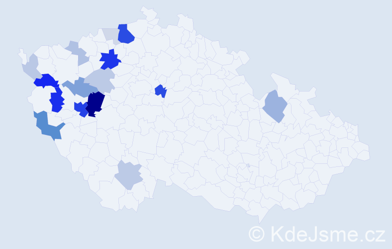 Příjmení: 'Rottenborn', počet výskytů 56 v celé ČR