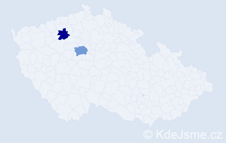 Příjmení: 'Spatzalová', počet výskytů 6 v celé ČR