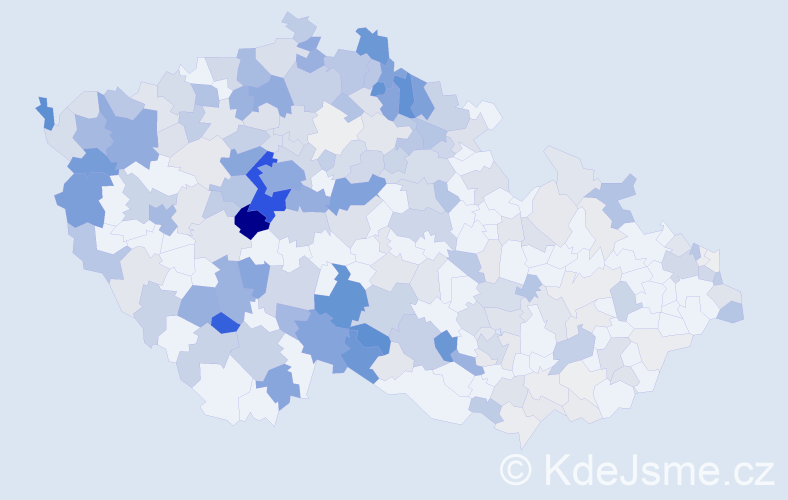 Příjmení: 'Petrák', počet výskytů 1146 v celé ČR