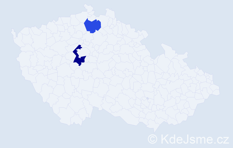 Příjmení: 'Thaliyadath', počet výskytů 3 v celé ČR