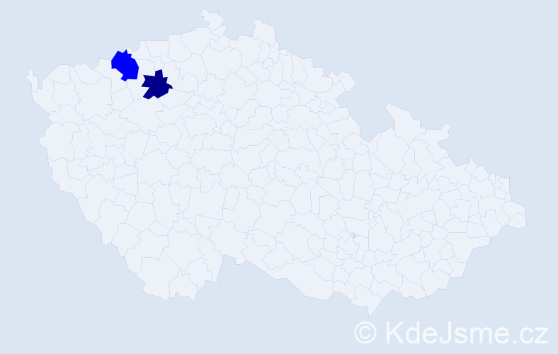 Příjmení: 'Leotta', počet výskytů 3 v celé ČR