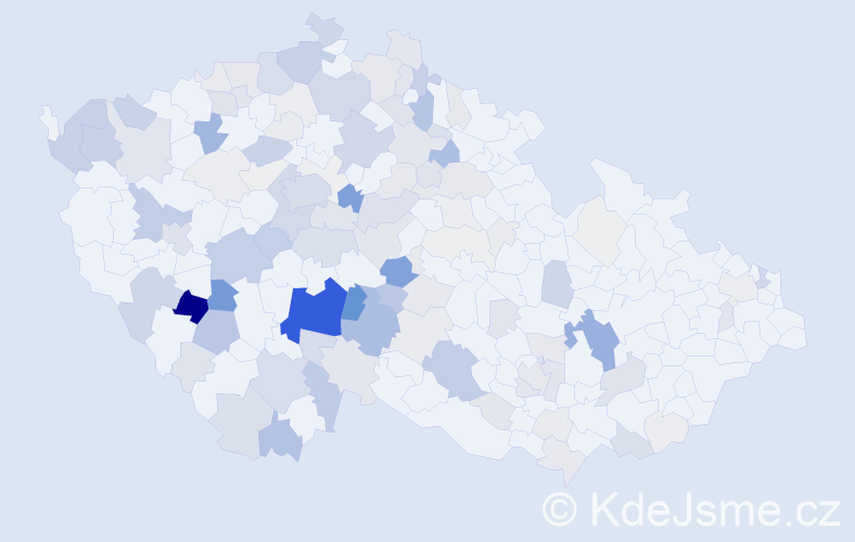 Příjmení: 'Makovec', počet výskytů 484 v celé ČR