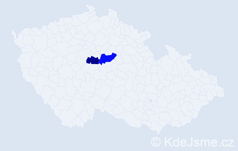 Příjmení: 'Grushynskyy', počet výskytů 2 v celé ČR