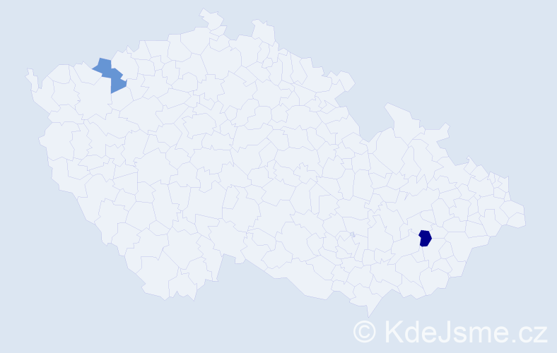 Příjmení: 'Skotek', počet výskytů 11 v celé ČR