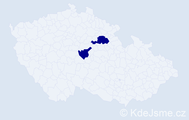 Příjmení: 'Pototskyy', počet výskytů 2 v celé ČR