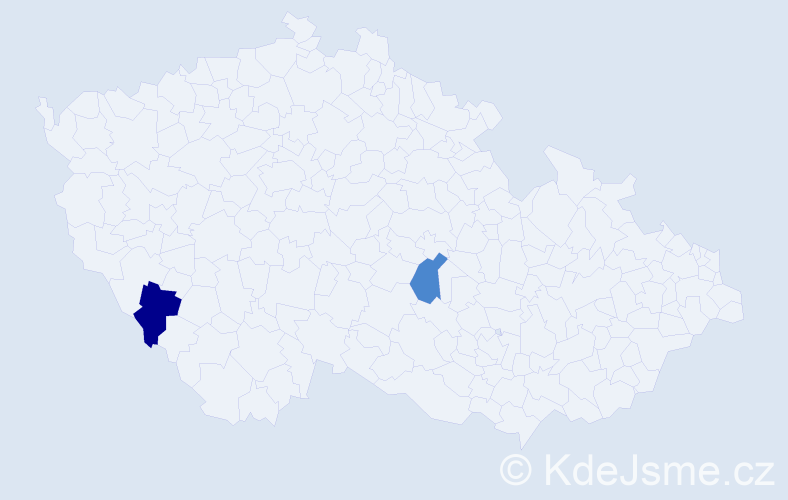 Příjmení: 'Fabšicová', počet výskytů 4 v celé ČR