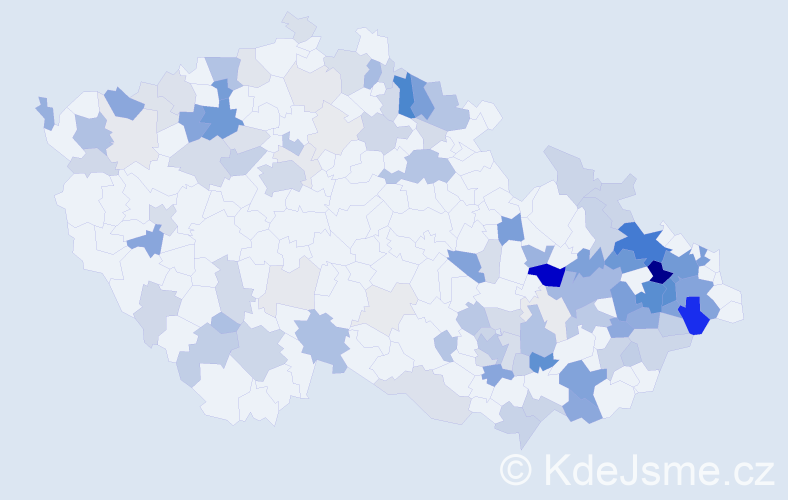 Příjmení: 'Grossmann', počet výskytů 425 v celé ČR