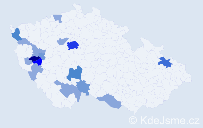 Příjmení: 'Schlehofer', počet výskytů 56 v celé ČR