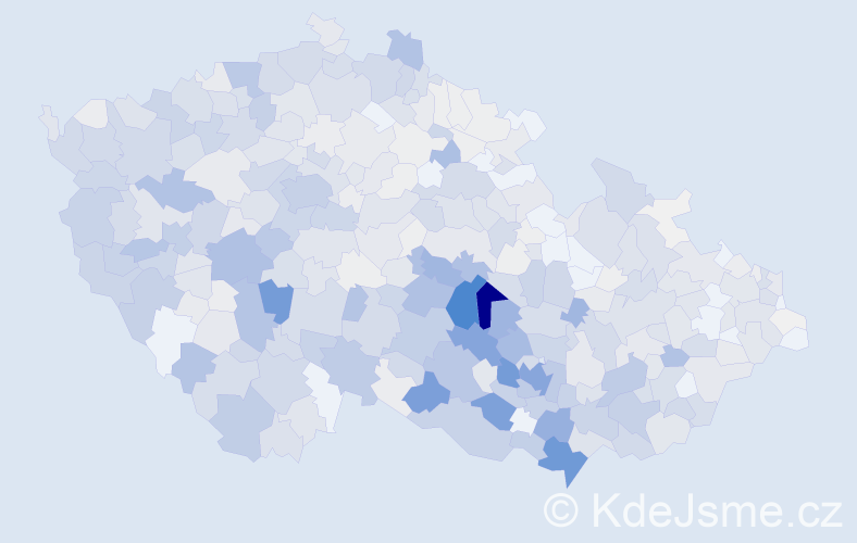 Příjmení: 'Slámová', počet výskytů 3015 v celé ČR