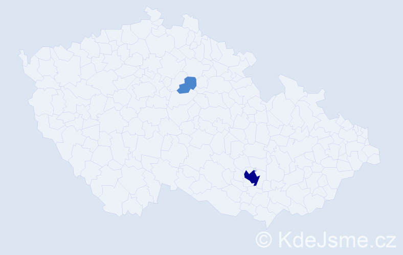 Příjmení: 'Zmorayová', počet výskytů 6 v celé ČR