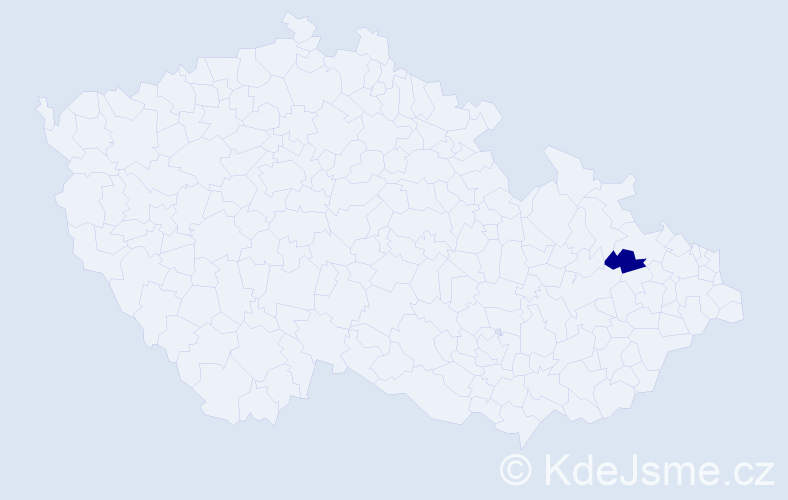 Příjmení: 'Kosnetterová', počet výskytů 2 v celé ČR