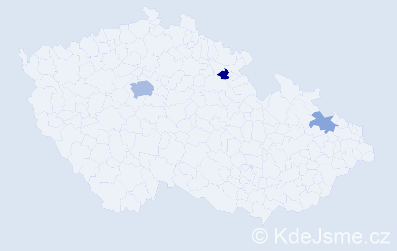 Příjmení: 'Mattei', počet výskytů 7 v celé ČR