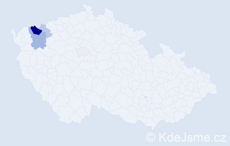 Příjmení: 'Kolitsch', počet výskytů 22 v celé ČR