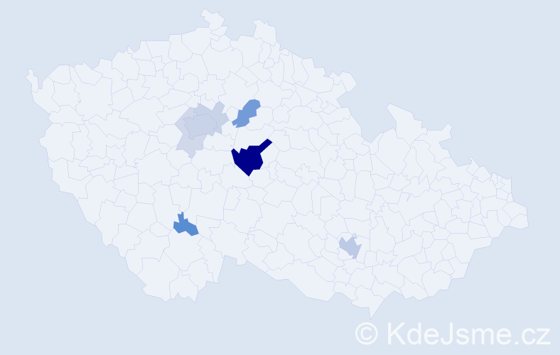 Příjmení: 'Haering', počet výskytů 26 v celé ČR