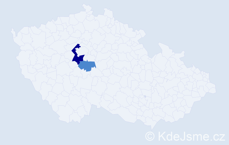 Příjmení: 'Matemisch', počet výskytů 7 v celé ČR