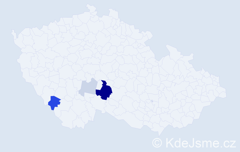 Příjmení: 'Filsoch', počet výskytů 11 v celé ČR