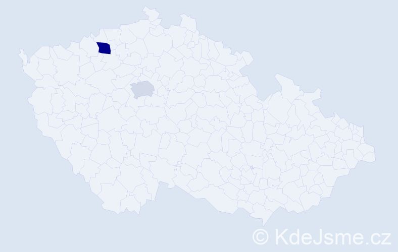 Příjmení: 'Schuchardt', počet výskytů 8 v celé ČR