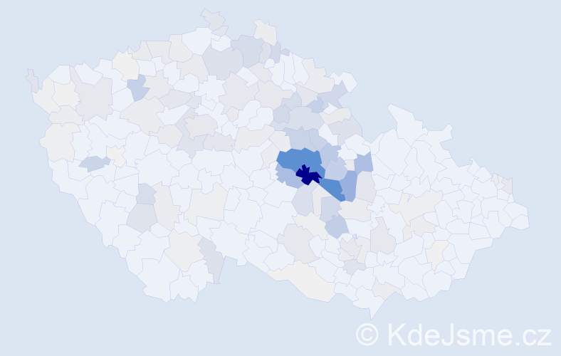 Příjmení: 'Sodomka', počet výskytů 547 v celé ČR