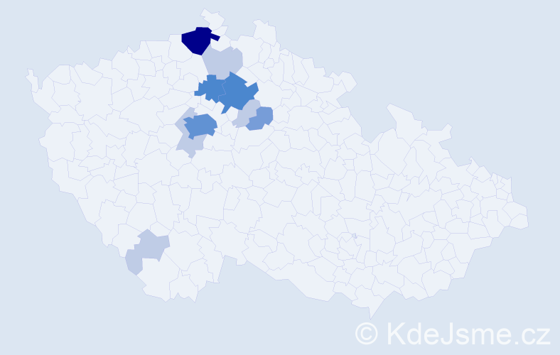 Příjmení: 'Manželová', počet výskytů 31 v celé ČR