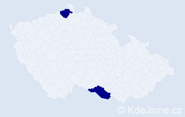 Příjmení: '"Dao Khac"', počet výskytů 2 v celé ČR