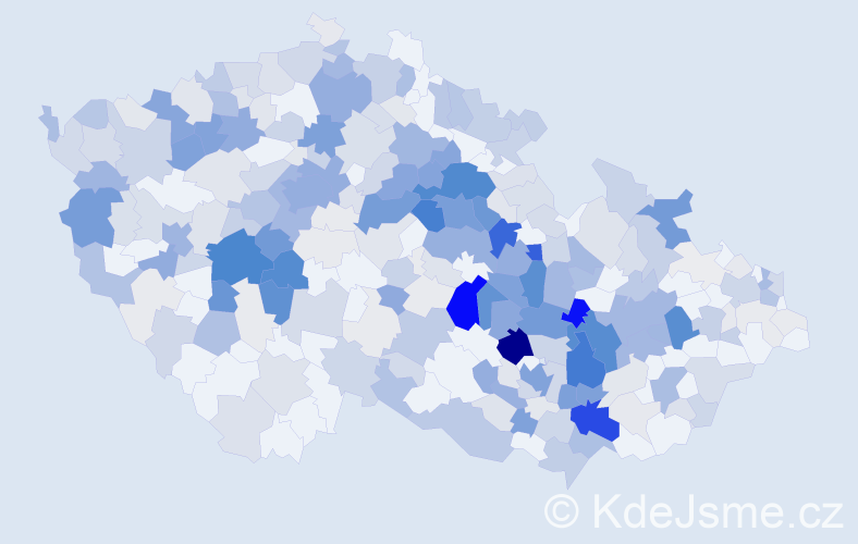 Příjmení: 'Synková', počet výskytů 1393 v celé ČR
