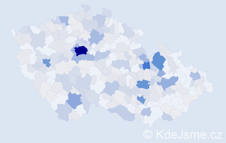 Příjmení: 'Hejl', počet výskytů 1046 v celé ČR