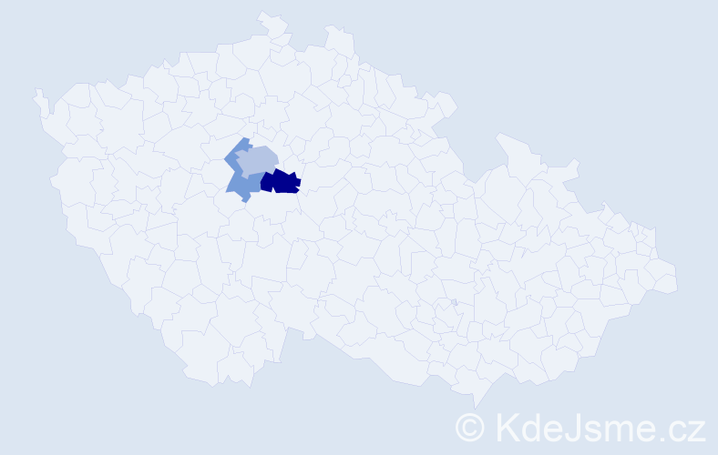 Příjmení: 'Zirklová', počet výskytů 6 v celé ČR