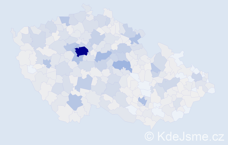 Příjmení: 'Linhart', počet výskytů 3217 v celé ČR