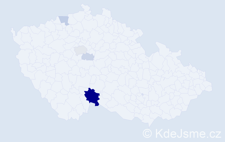Příjmení: 'Füllsack', počet výskytů 18 v celé ČR