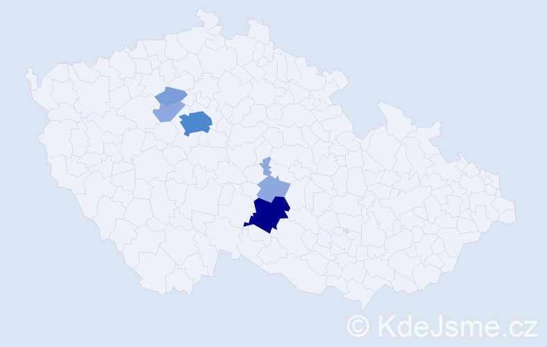 Příjmení: 'Műhlfeit', počet výskytů 14 v celé ČR