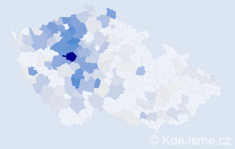 Příjmení: 'Prošek', počet výskytů 905 v celé ČR