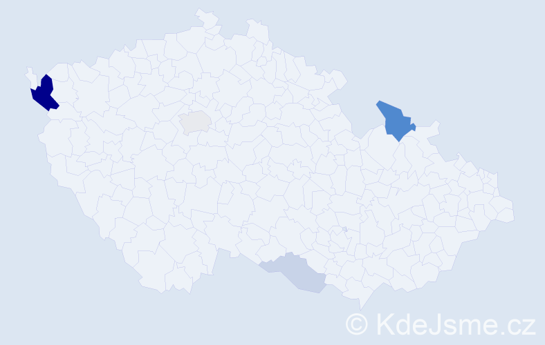 Příjmení: 'Senci', počet výskytů 14 v celé ČR