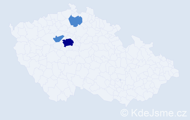 Příjmení: 'Telioridis', počet výskytů 5 v celé ČR