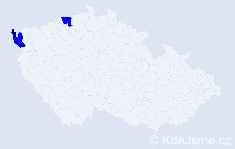 Příjmení: 'Plossová', počet výskytů 4 v celé ČR