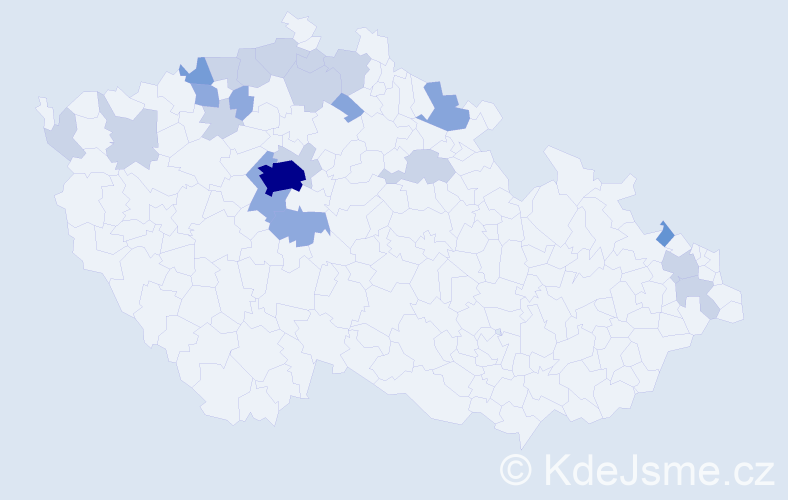 Příjmení: 'Siebertová', počet výskytů 49 v celé ČR