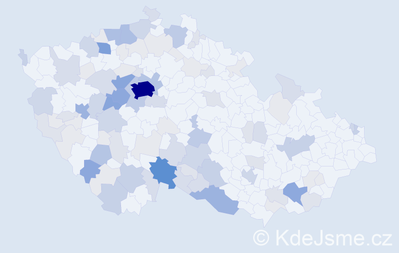 Příjmení: 'Frühaufová', počet výskytů 367 v celé ČR