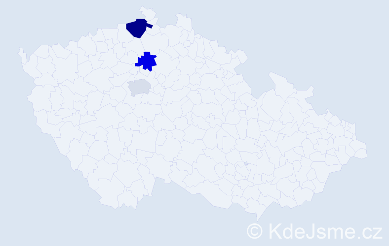 Příjmení: 'Staszczuková', počet výskytů 4 v celé ČR