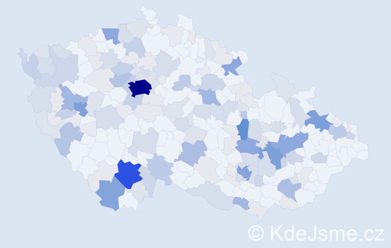 Příjmení: 'Schusterová', počet výskytů 501 v celé ČR
