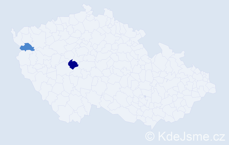 Příjmení: 'Pönitz', počet výskytů 4 v celé ČR