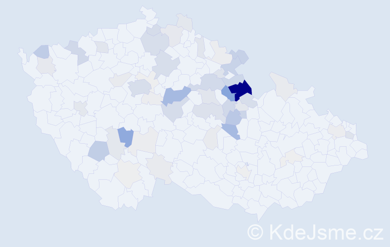 Příjmení: 'Čižinská', počet výskytů 231 v celé ČR