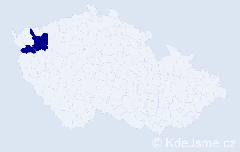 Příjmení: 'Štefánská', počet výskytů 2 v celé ČR