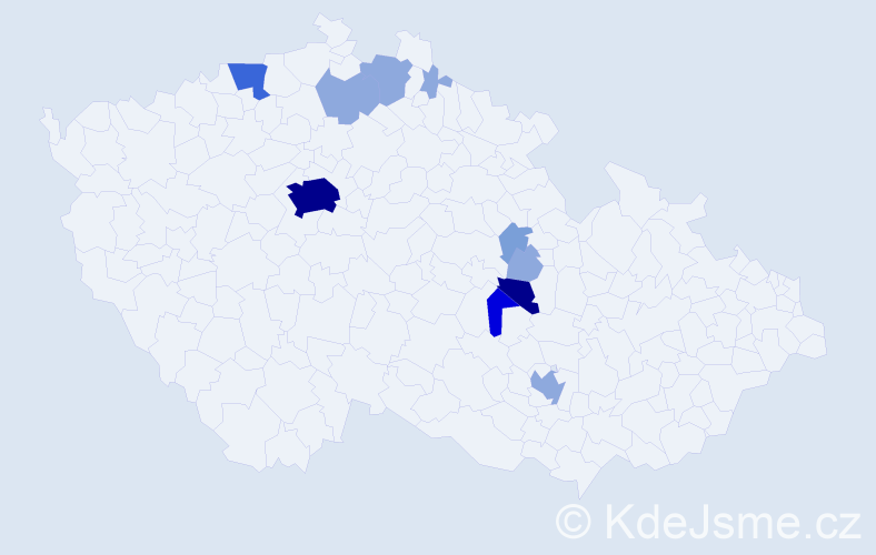 Příjmení: 'Scheib', počet výskytů 31 v celé ČR