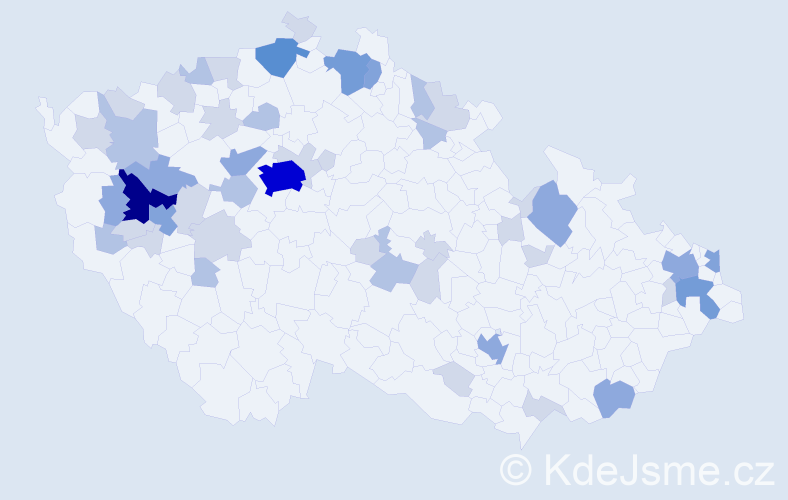 Příjmení: 'Baum', počet výskytů 120 v celé ČR