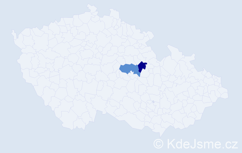 Příjmení: 'Blatling', počet výskytů 2 v celé ČR