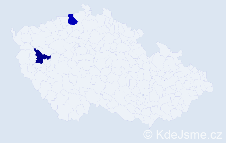 Příjmení: 'Hikischová', počet výskytů 8 v celé ČR